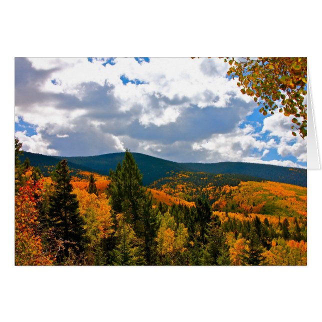 Automne au Nouveau-Mexique (Devant horizontal)