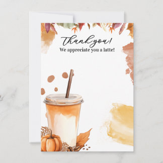 Automne Automne Citrouille Spice Party Invitation