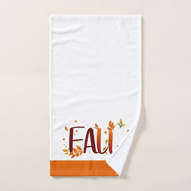 Automne/Automne/Feuille (Serviette à main)