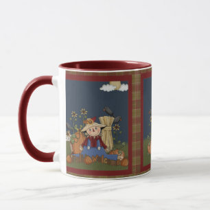 "Automne Bienvenue" Automne Écarce Mug
