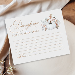 Automne Blanc Citrouille Fête des mariées Date Nui