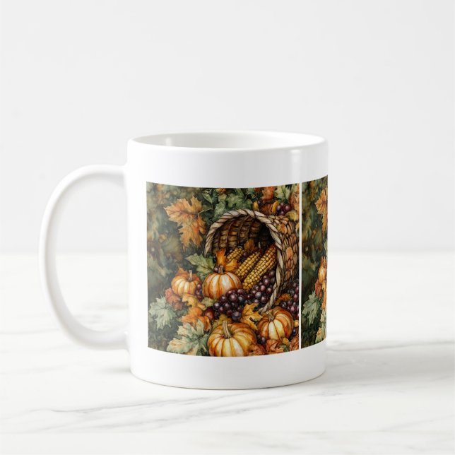Automne Cornucopia Mug (Gauche)