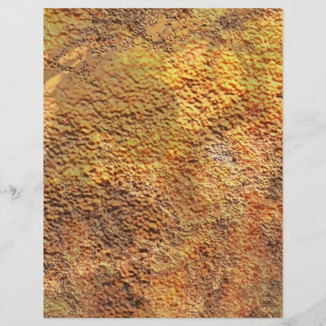 Automne Couleur Rustique Texture Scrapbooking (Devant)