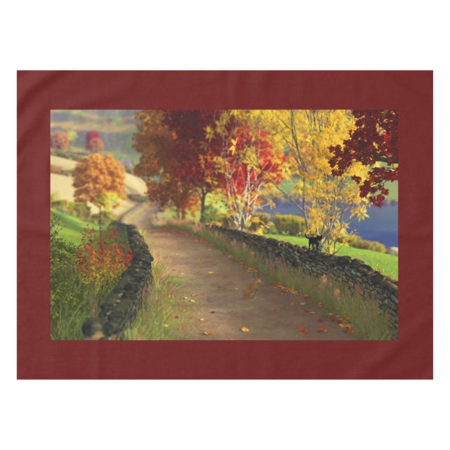 Automne dans la nappe de verre (Devant (Horizontal))