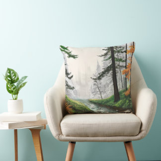 Automne dans le coussin forestier