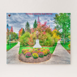 Automne dans le Vermont Jigsaw Puzzle