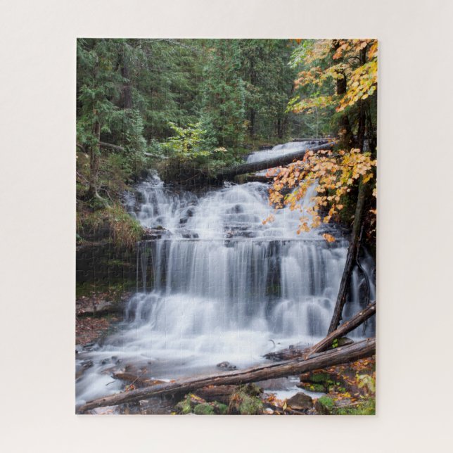Automne dans les Bois du Nord - 6 Jigsaw Puzzle (Vertical)
