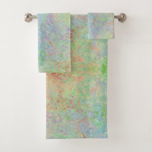 Automne Dawn Neon Pastel Encre d'alcool Abstraite
