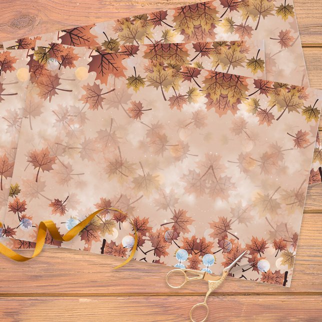 Automne de saison automne Brown Feuilles (Créateur téléchargé)