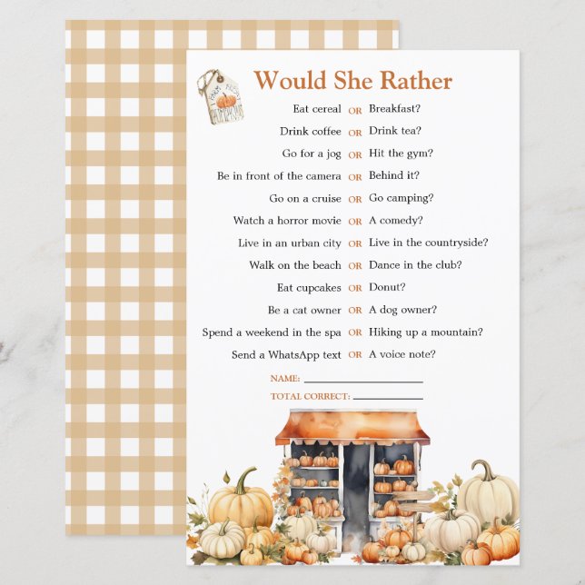 Automne Elle est hors du marché elle préfère (Devant / Derrière)