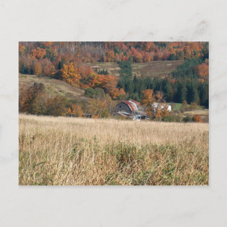 Automne en carte postale du Vermont