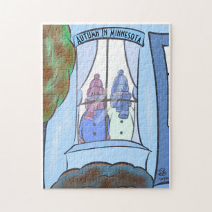 Automne en Minnesota Jigsaw Puzzle