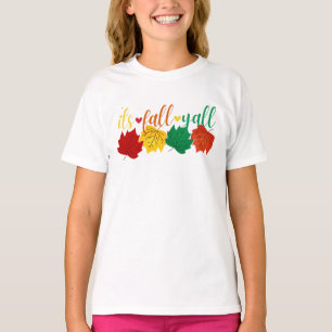 Automne Feuilles Graphique : T-shirt Automne