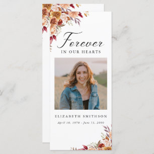 Automne Funérailles pour toujours dans nos coeurs