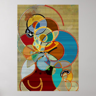 Automne Harvest - Poster Abstrait