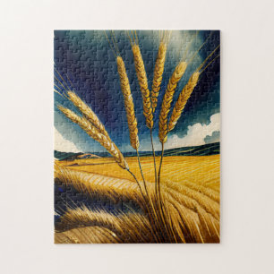 Automne Harvest Prairie Gold Puzzle