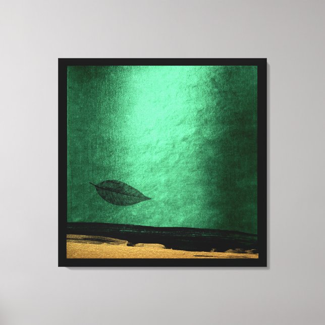 Automne Impressions Automne Peinture Noire Or (Recto)