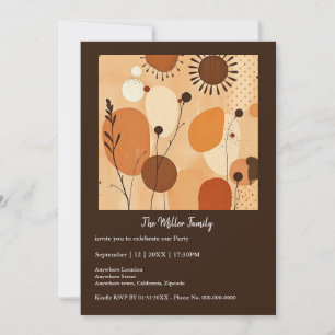 Automne Mandala Terrain Floral Chaud