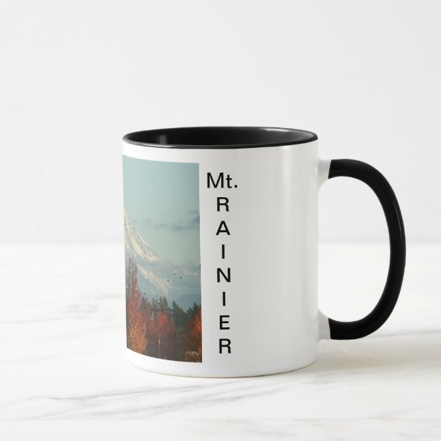 Automne Mt. Rainier Mug (Droite)
