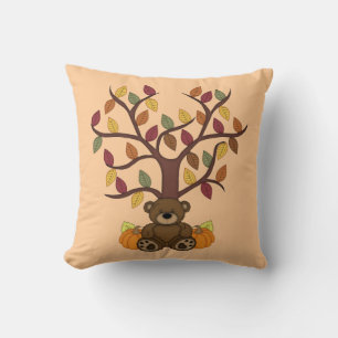 Automne Ours En Fouet Jeu Oreiller Décor À La Mais