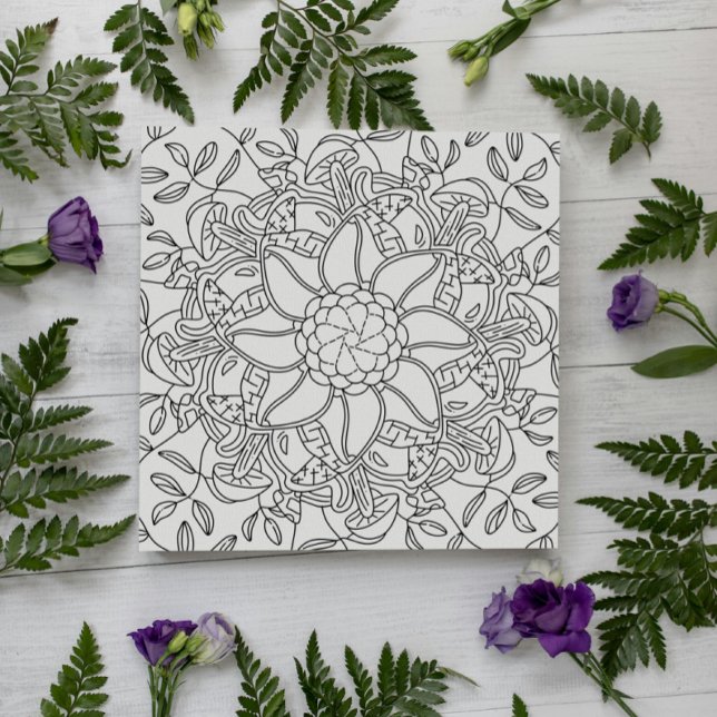 Automne paisible : Carte de coloration de forêt (Créateur téléchargé)