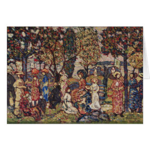 Automne par Maurice Prendergast, Art Vintage