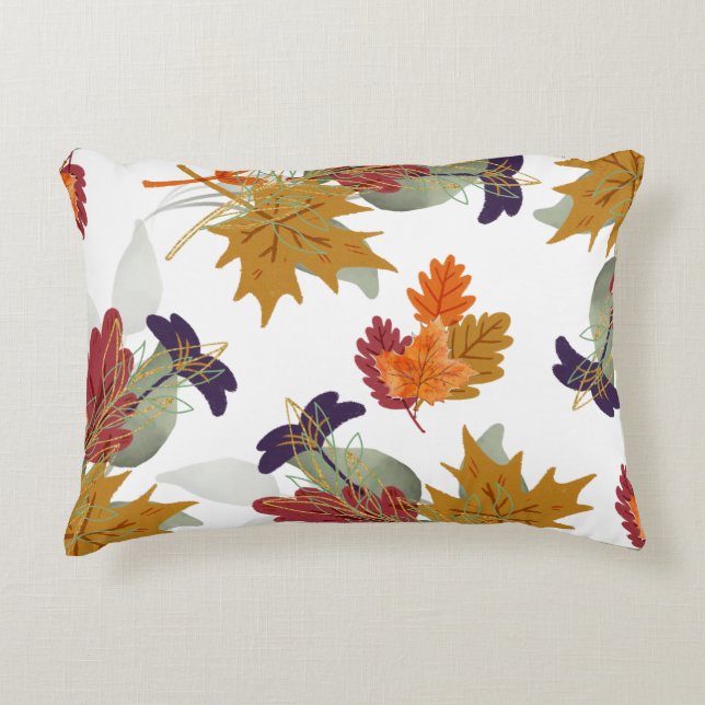 Automne pour It Accent Coussin 16" x 12" (Devant)