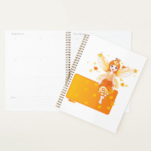 Automne Princess Fairy Spiral Planner