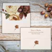 Automne Russe Mariage Fleur sauvage