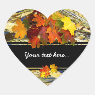 Automne ~ Sticker cardiaque