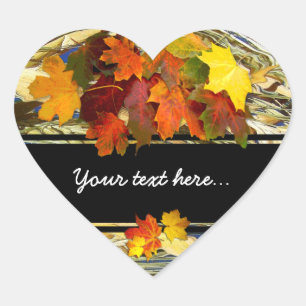 Automne ~ Sticker cardiaque
