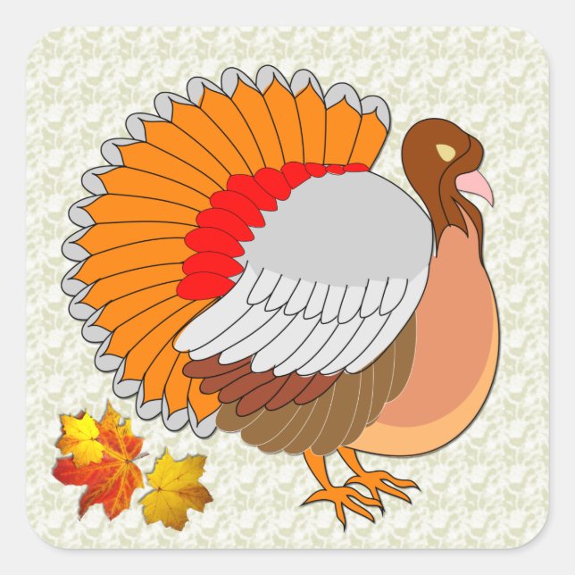 Automne Turquie ~ Sticker (Devant)