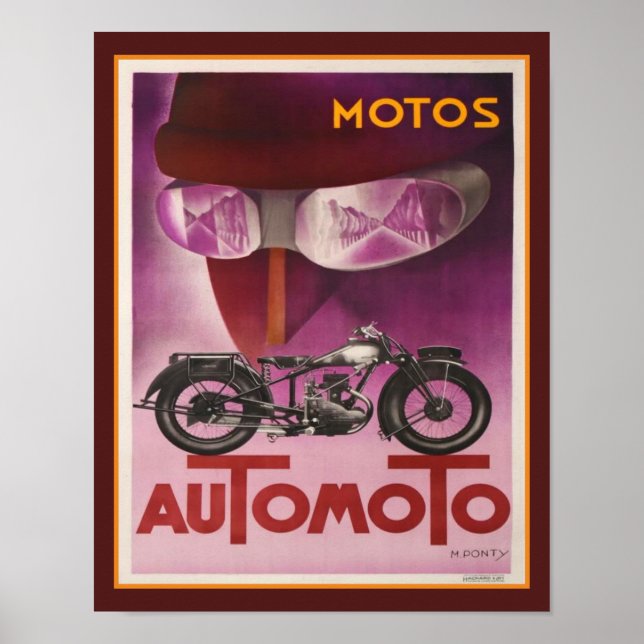 Automoto Art déco 1930 (Devant)
