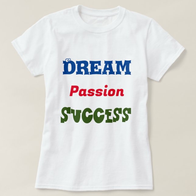 Autonomisation des T-shirts | Inspirer et élever v (Design devant)
