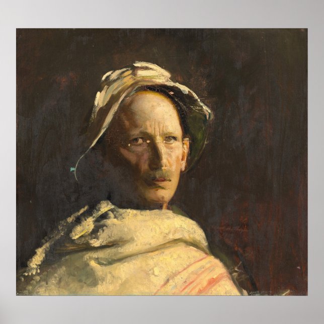 Autoportrait - Abbott Thayer Poster d'Art (Devant)