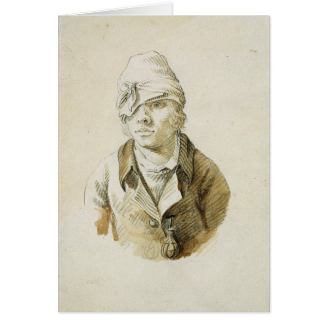Autoportrait avec la correction de casquette et (Devant)