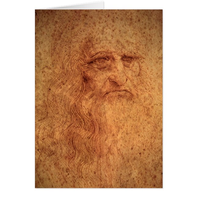 Autoportrait de Léonard de Vinci, Art de la Renais (Devant)