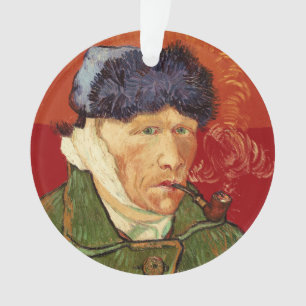 Autoportrait de Van Gogh avec l'oreille et le