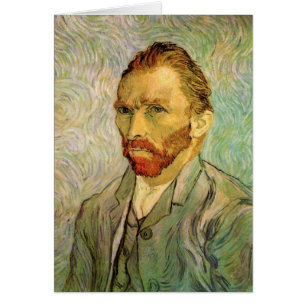 Autoportrait de Vincent van Gogh, Art Fin Vintage