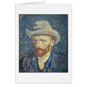 Autoportrait de Vincent van Gogh avec le chapeau