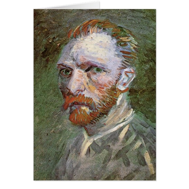 Autoportrait de Vincent van Gogh, Gravure d'Art Fi (Devant)