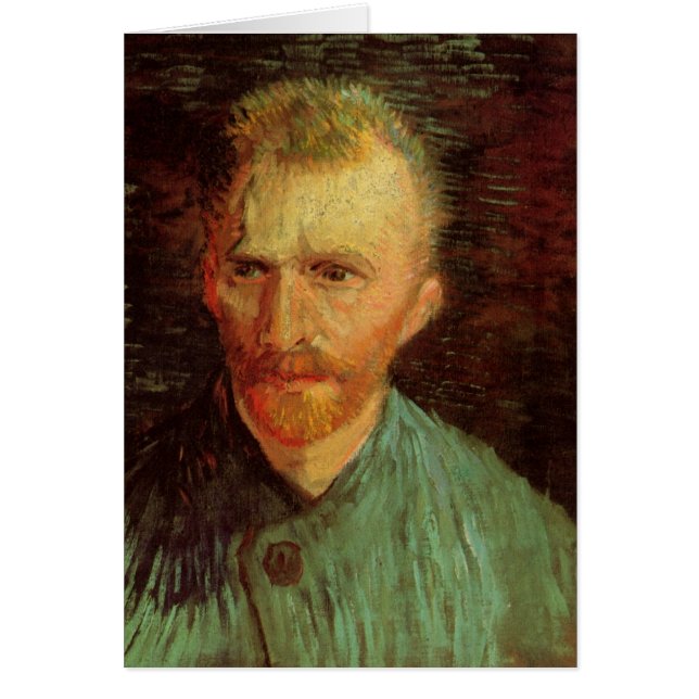 Autoportrait de Vincent van Gogh, Gravure d'art fi (Devant)
