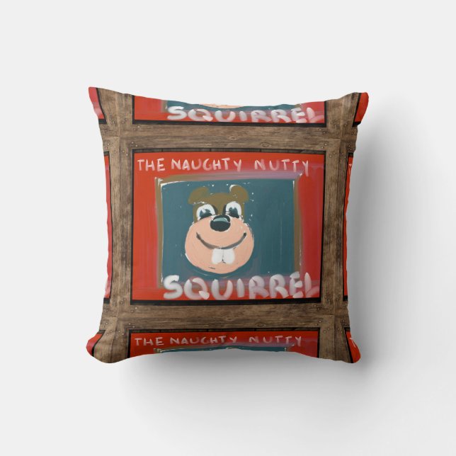 Autoportrait du Coussin NN Squirrel (Recto)