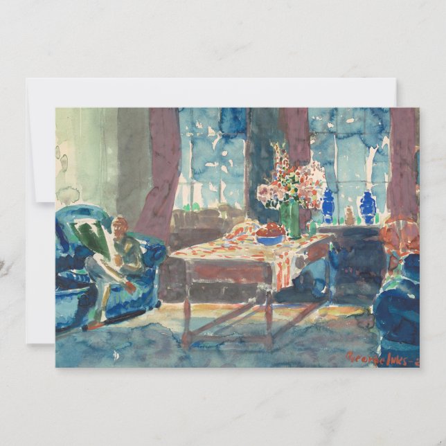 Autoportrait | George Luks (Devant)