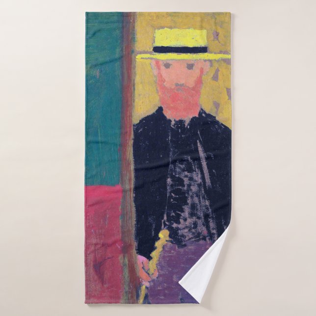 Autoportrait (Homme porteur), Edouard Vuillard (Serviette de bain)