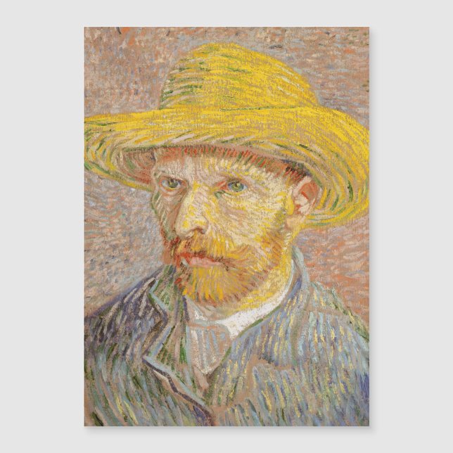 Autoportrait impressionniste de Vincent Van Gogh (Devant)
