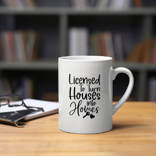 Autorisé À Transformer Les Maisons En Maisons Mug