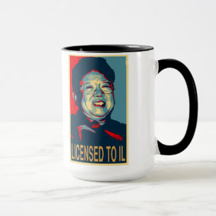 Autorisé dans la tasse de parodie de l'IL