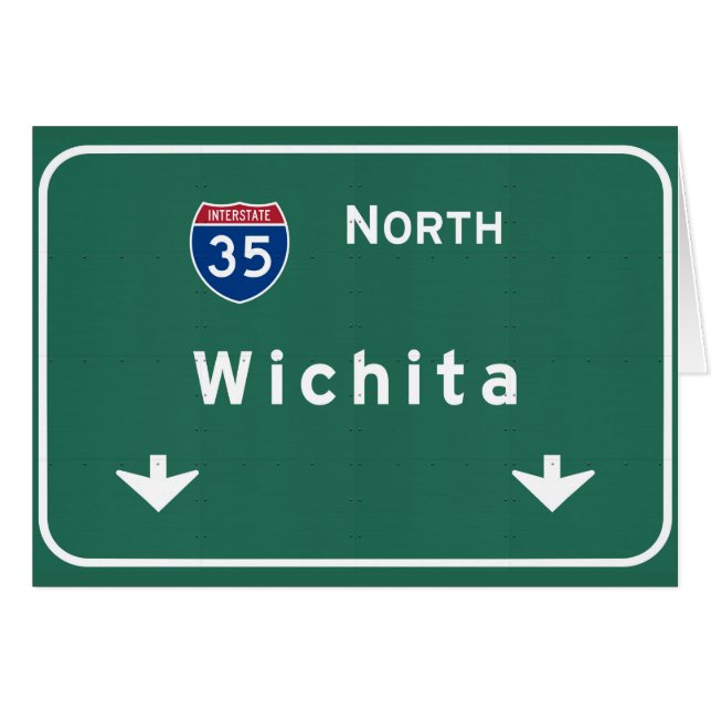 Autoroute d'autoroute nationale de ks de Wichita (Devant horizontal)