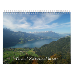 autour de la Suisse en 2022 Calendrier